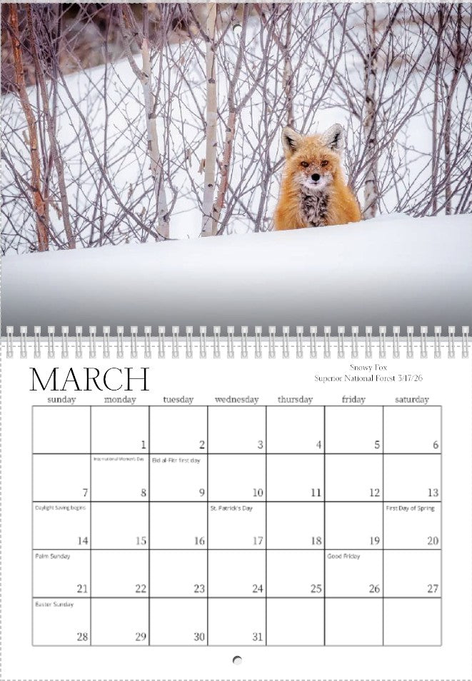 2027 Wild Things Calendar